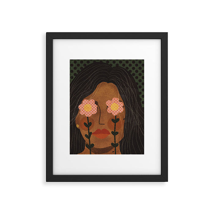 Future is Floral Framed Art Print Gallery Image 1