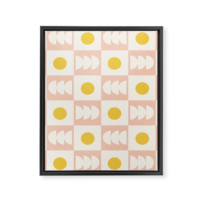 Geometry #5 Framed Canvas Print Gallery Image 1