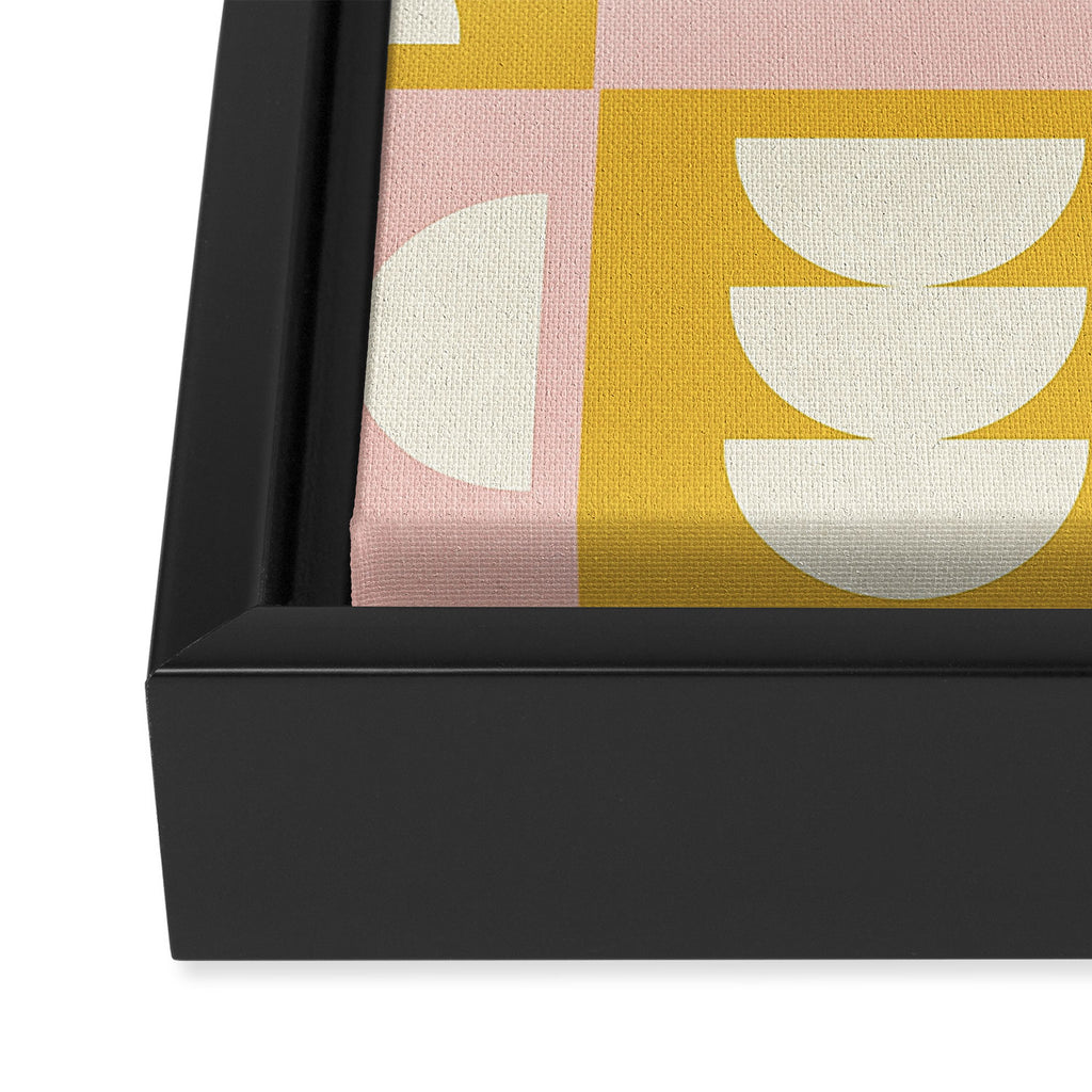 Geometry #9 Framed Canvas Print Gallery Image 3