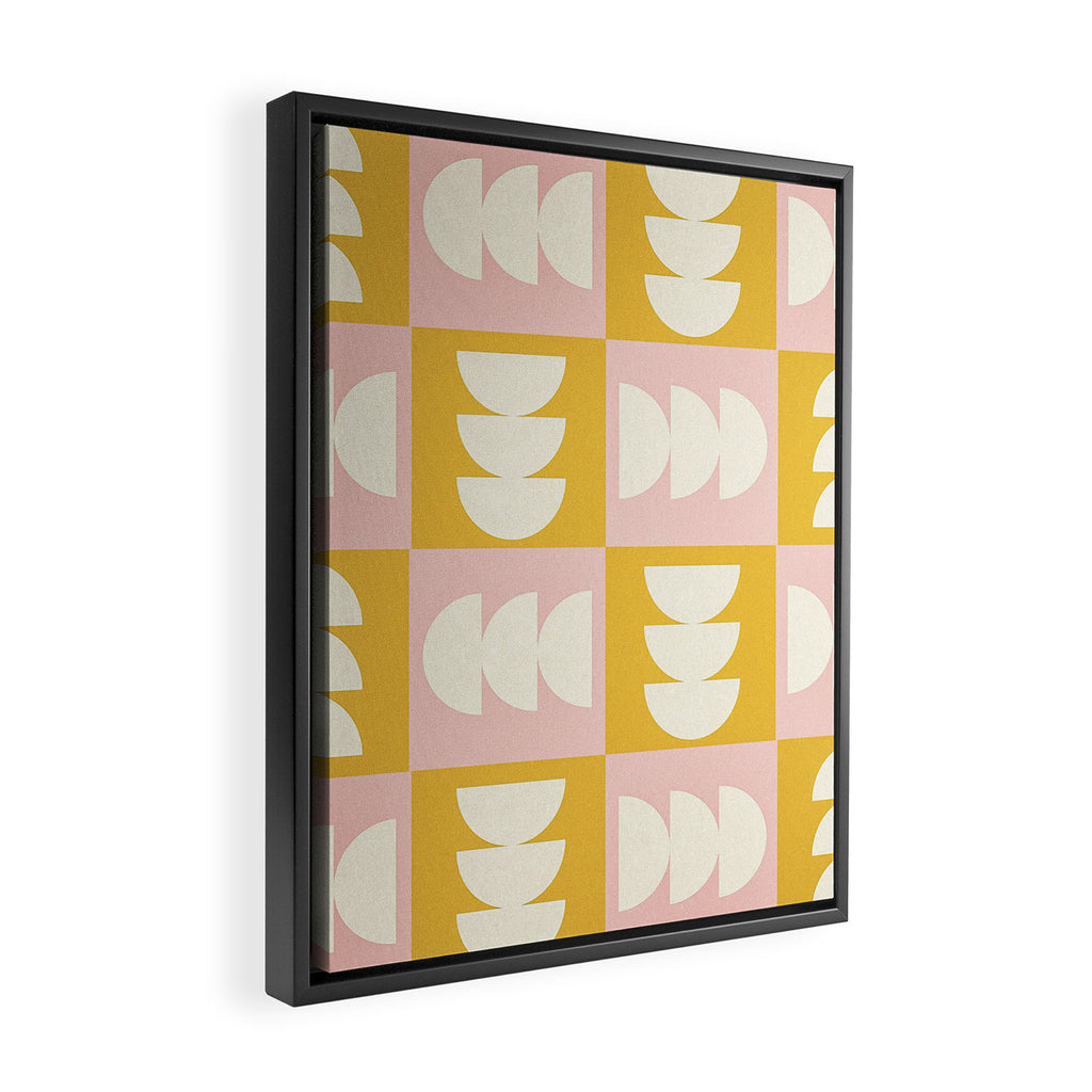 Geometry #9 Framed Canvas Print Gallery Image 2