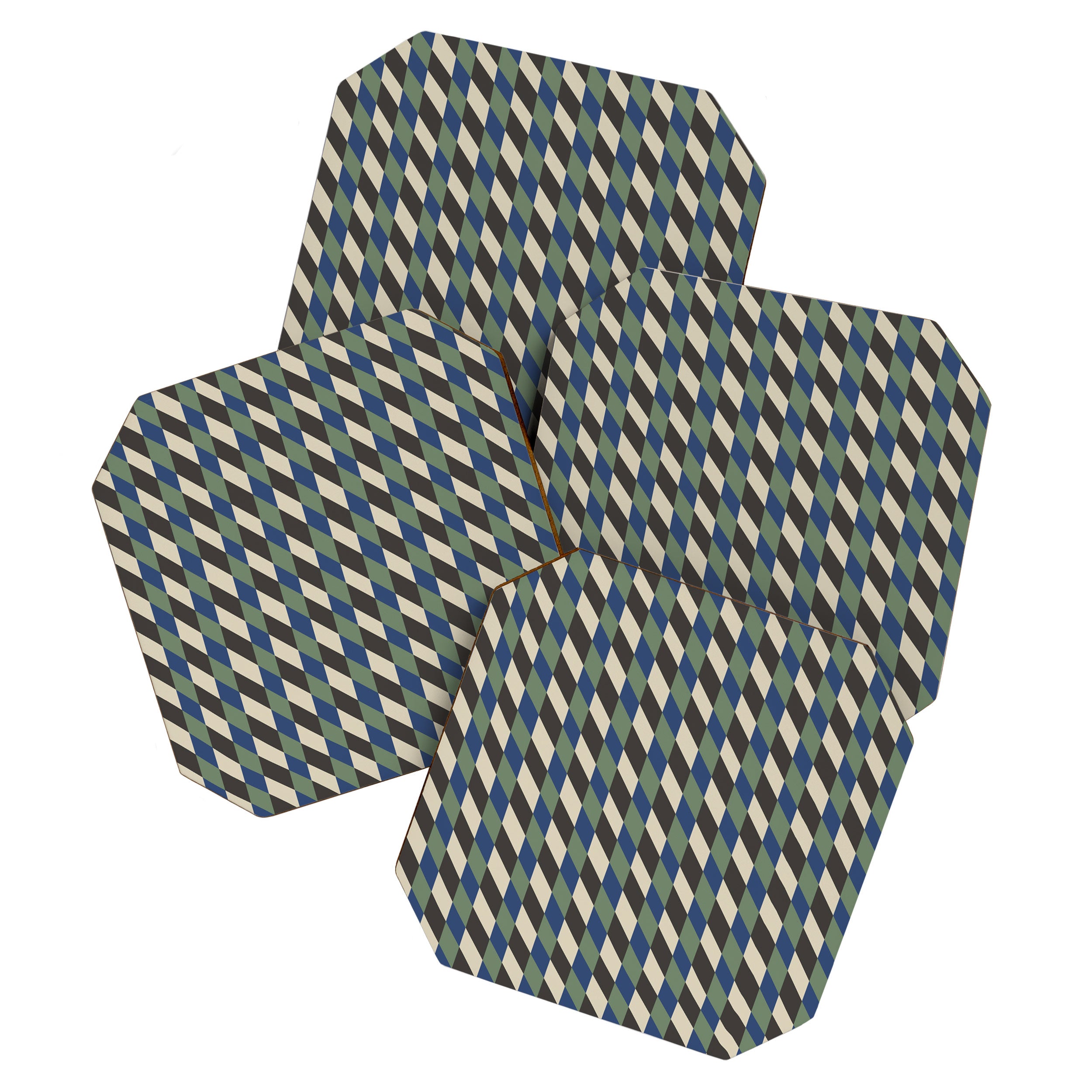Gingham Coaster Gallery Image 1