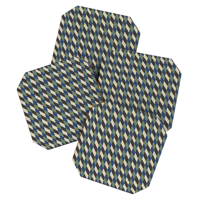 Gingham Coaster Gallery Image 1