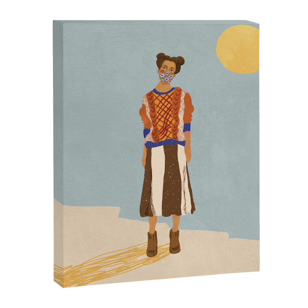 Girl who Loves Jumpers Canvas Print Gallery Image 8