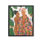 Girlfriends Framed Canvas Print Gallery Image 8