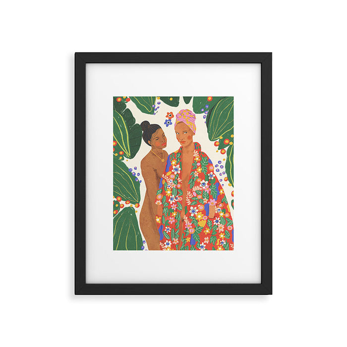 Girlfriends Framed Art Print Gallery Image 1