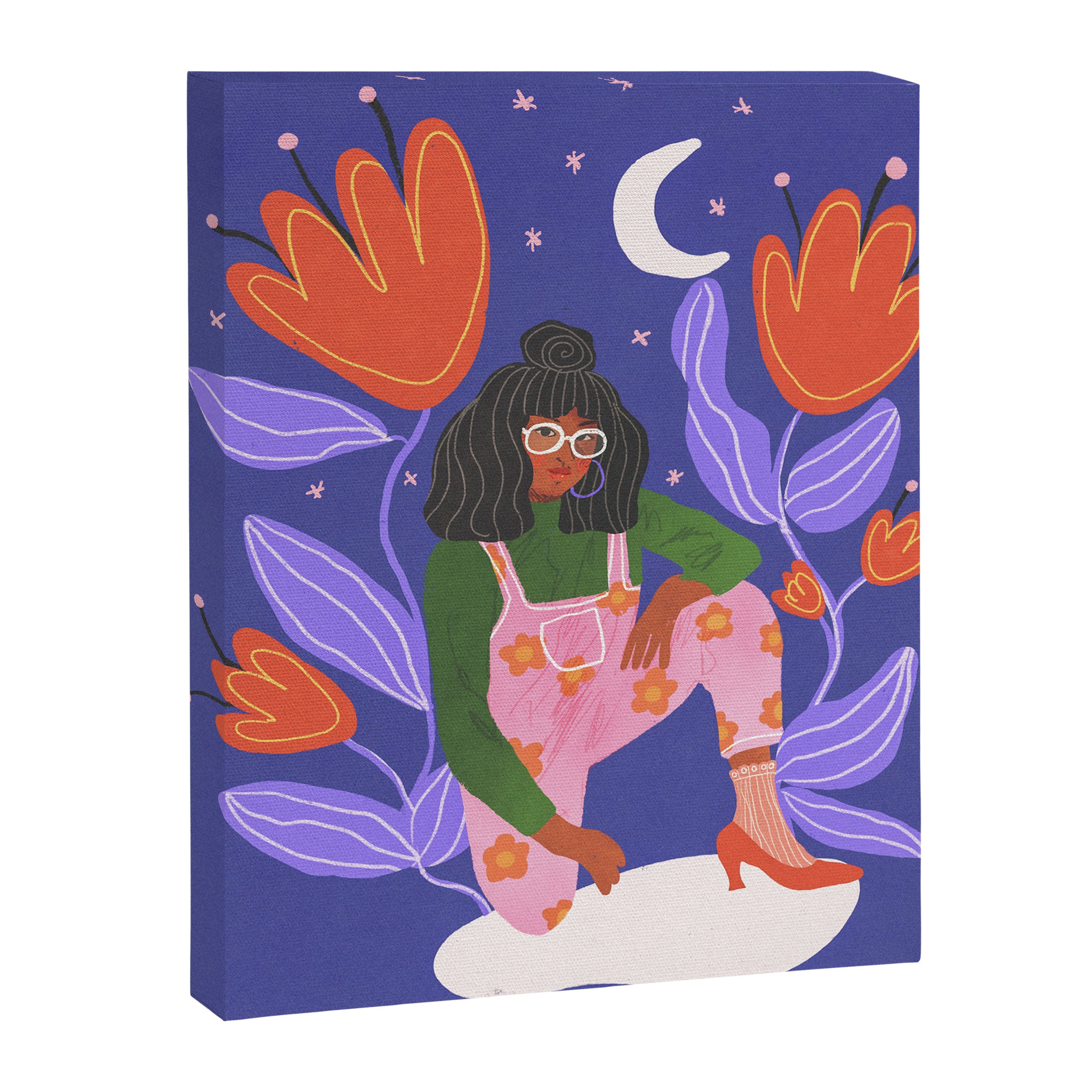 Goddess of the Moon Canvas Print Gallery Image 6