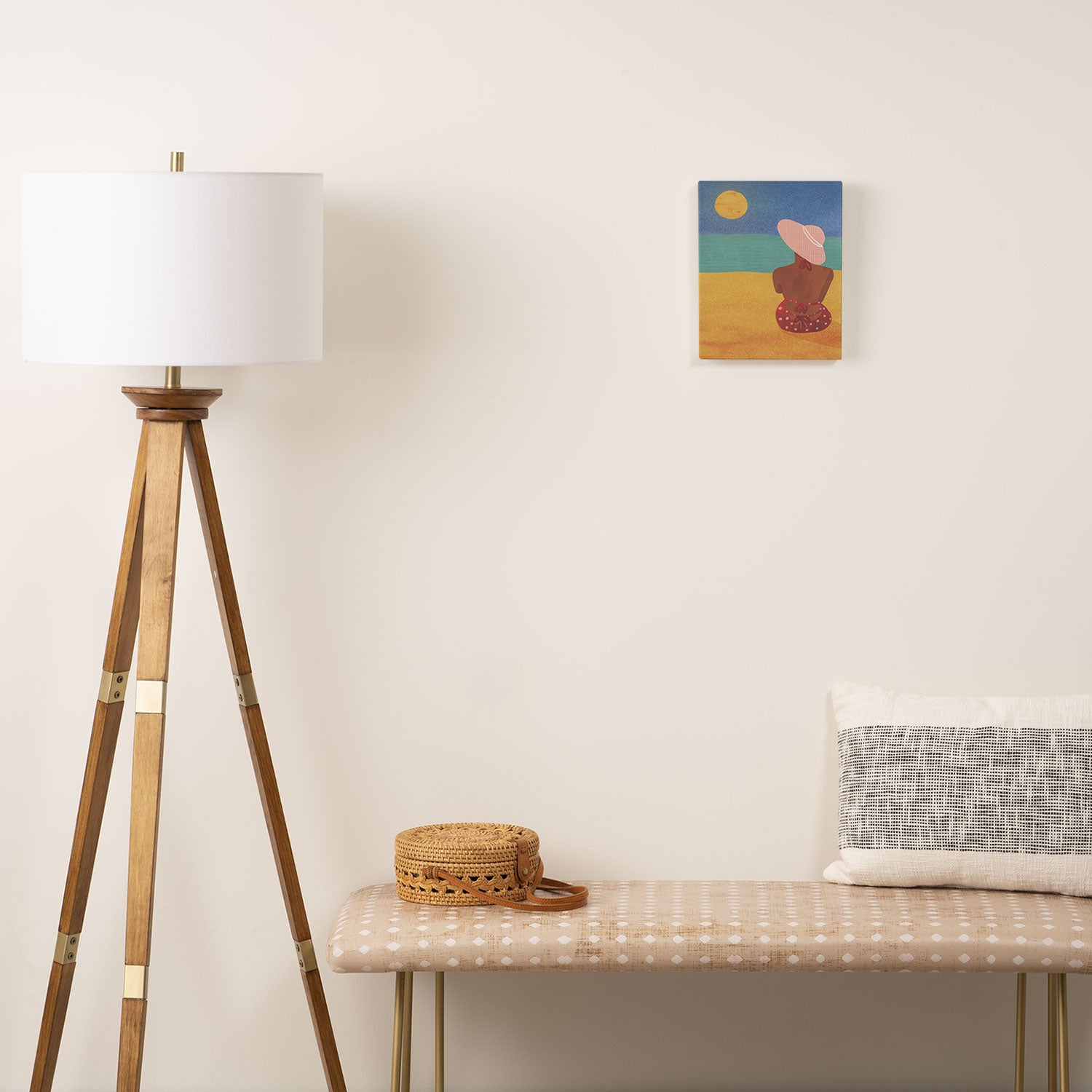 Golden Hour of Summer Canvas Print Gallery Image 2