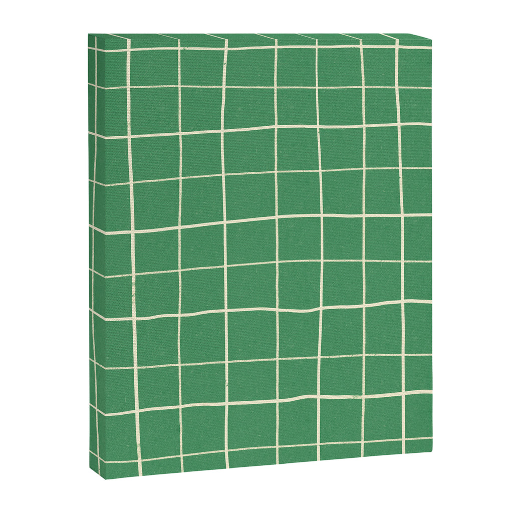 Green Check Canvas Print Gallery Image 8