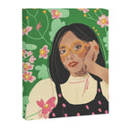 Green portrait Canvas Print Gallery Image 8