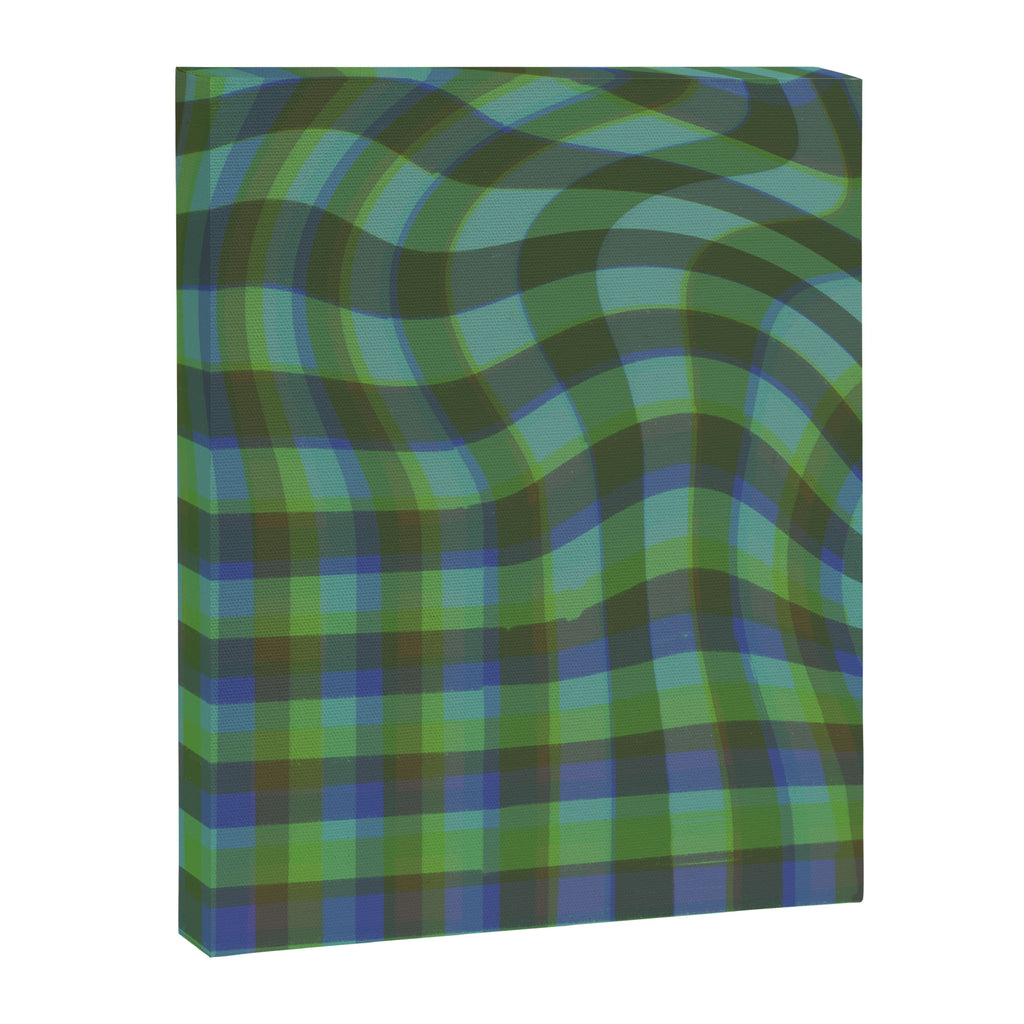 Green squared Canvas Print Gallery Image 8