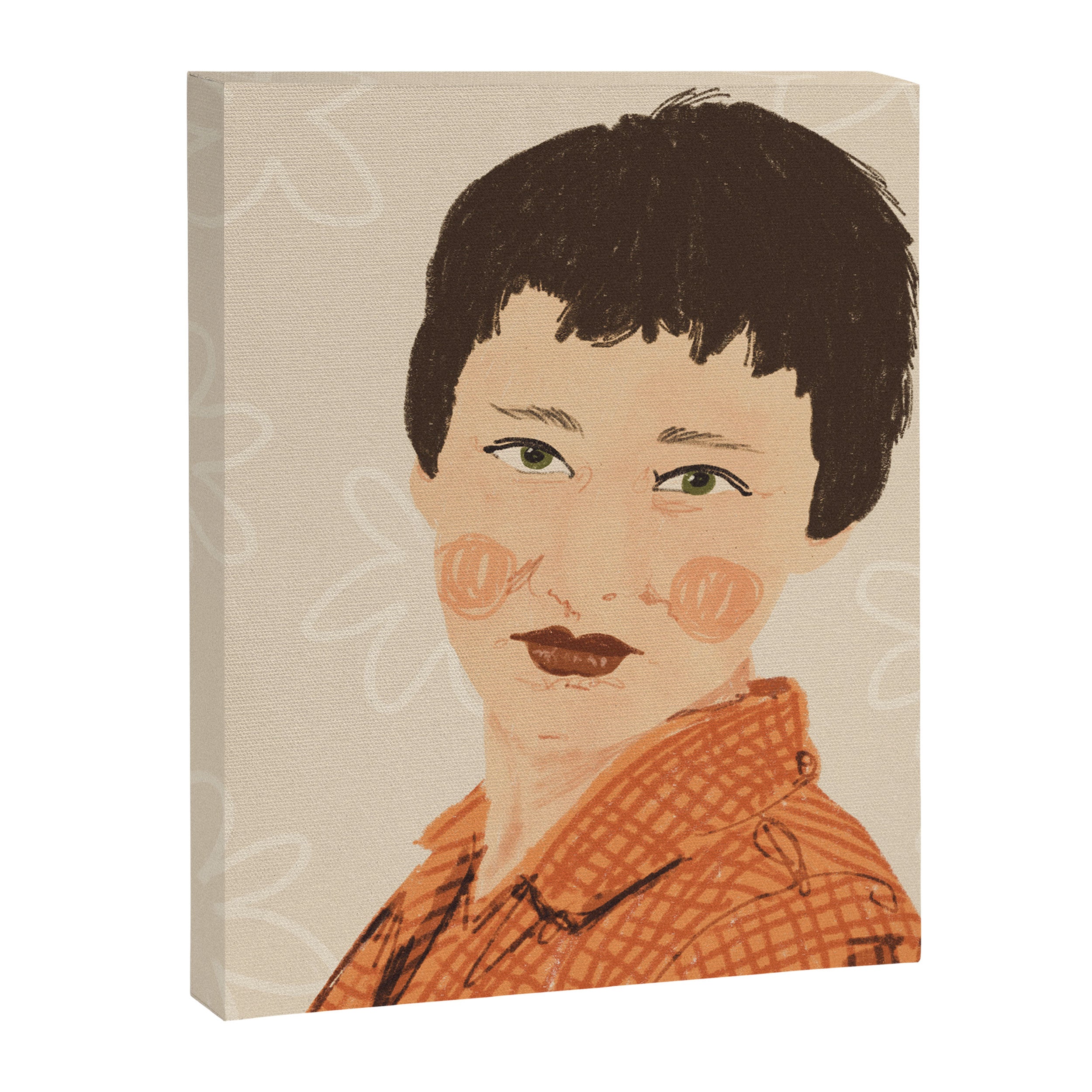 Halina Poswiatowska.  Canvas Print Gallery Image 6