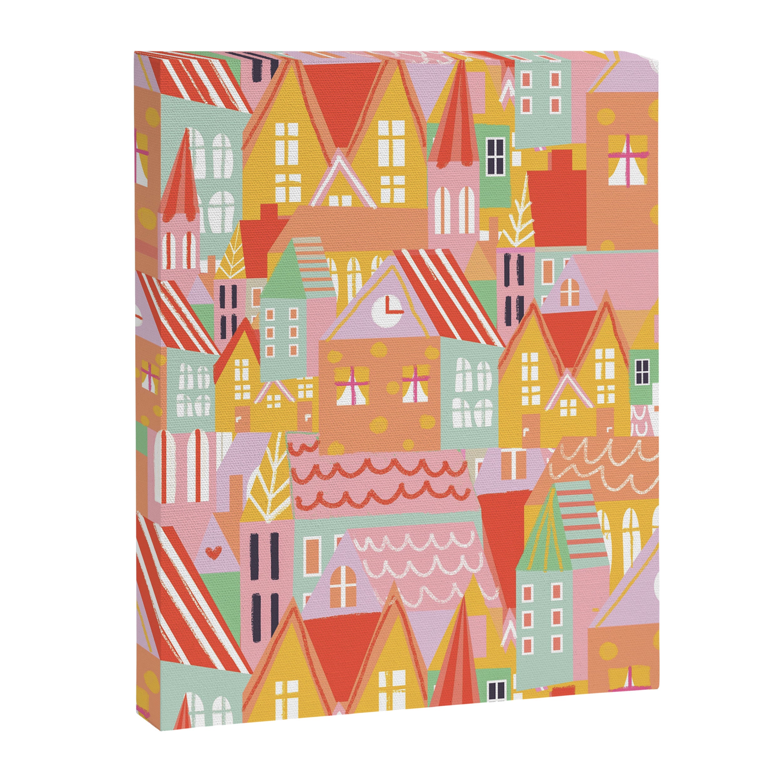 Happy city Canvas Print Gallery Image 8