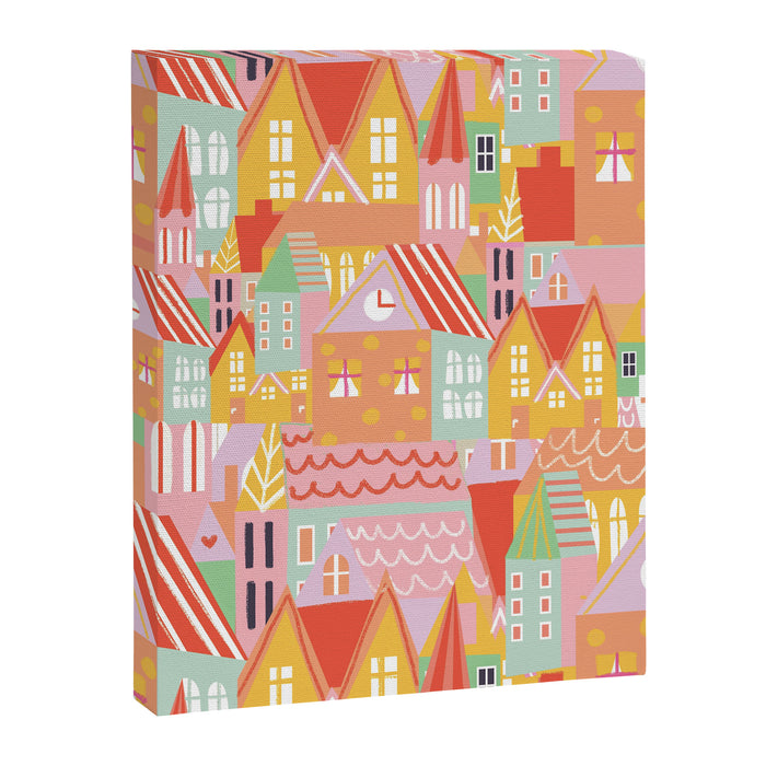 Happy city Canvas Print Gallery Image 1