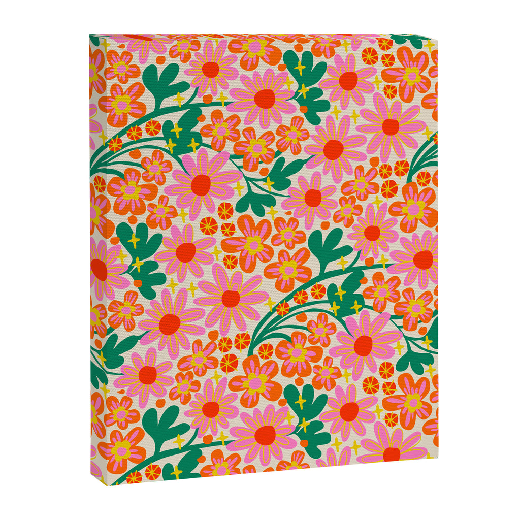 Happy flowers Canvas Print Gallery Image 8