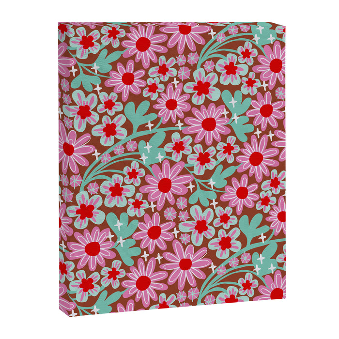 Happy flowers II Canvas Print Gallery Image 1