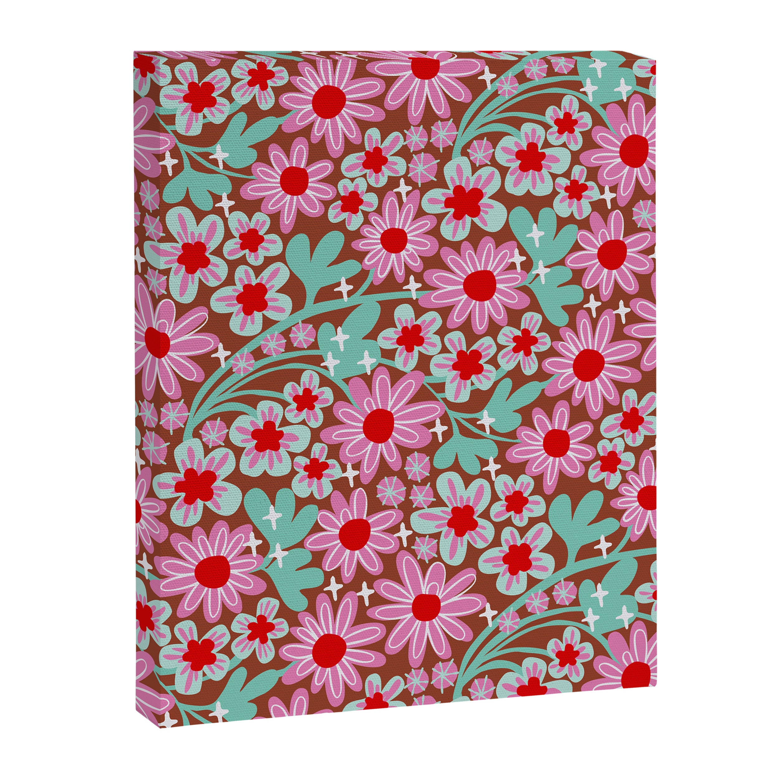 Happy flowers II Canvas Print Gallery Image 8