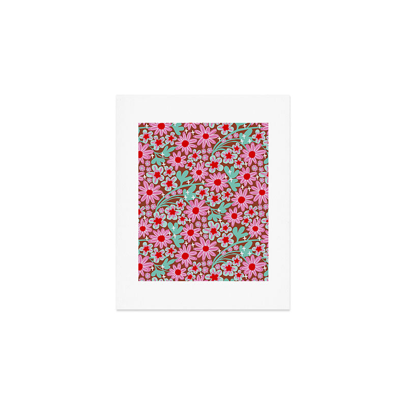 Happy flowers II Art Print Gallery Image 1