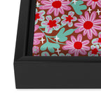 Happy flowers II Framed Canvas Print Gallery Image 3