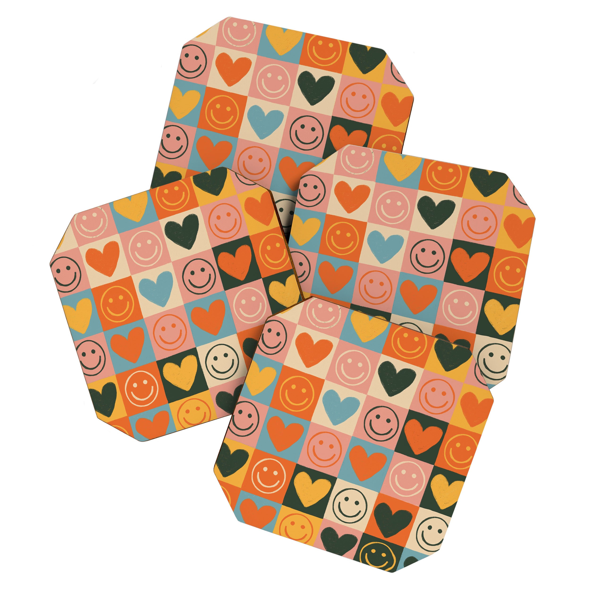 Happy love Coaster Gallery Image 1