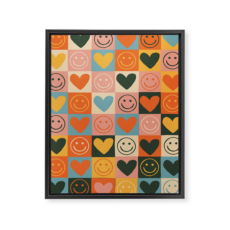 Happy love Framed Canvas Print Gallery Image 8