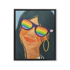 Happy Pride Framed Canvas Print Gallery Image 6