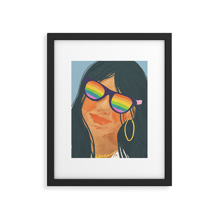 Happy Pride Framed Art Print Gallery Image 1