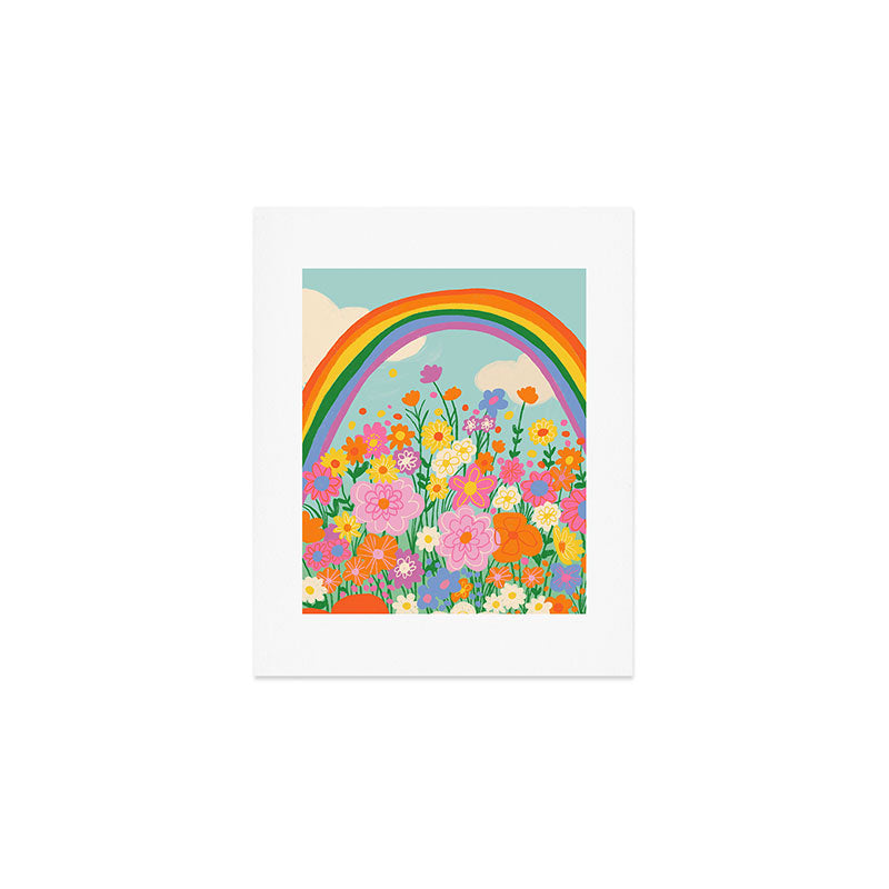 Happy rainbow Art Print Gallery Image 1