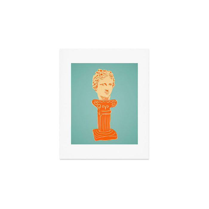 Head on pedestal Art Print Gallery Image 1