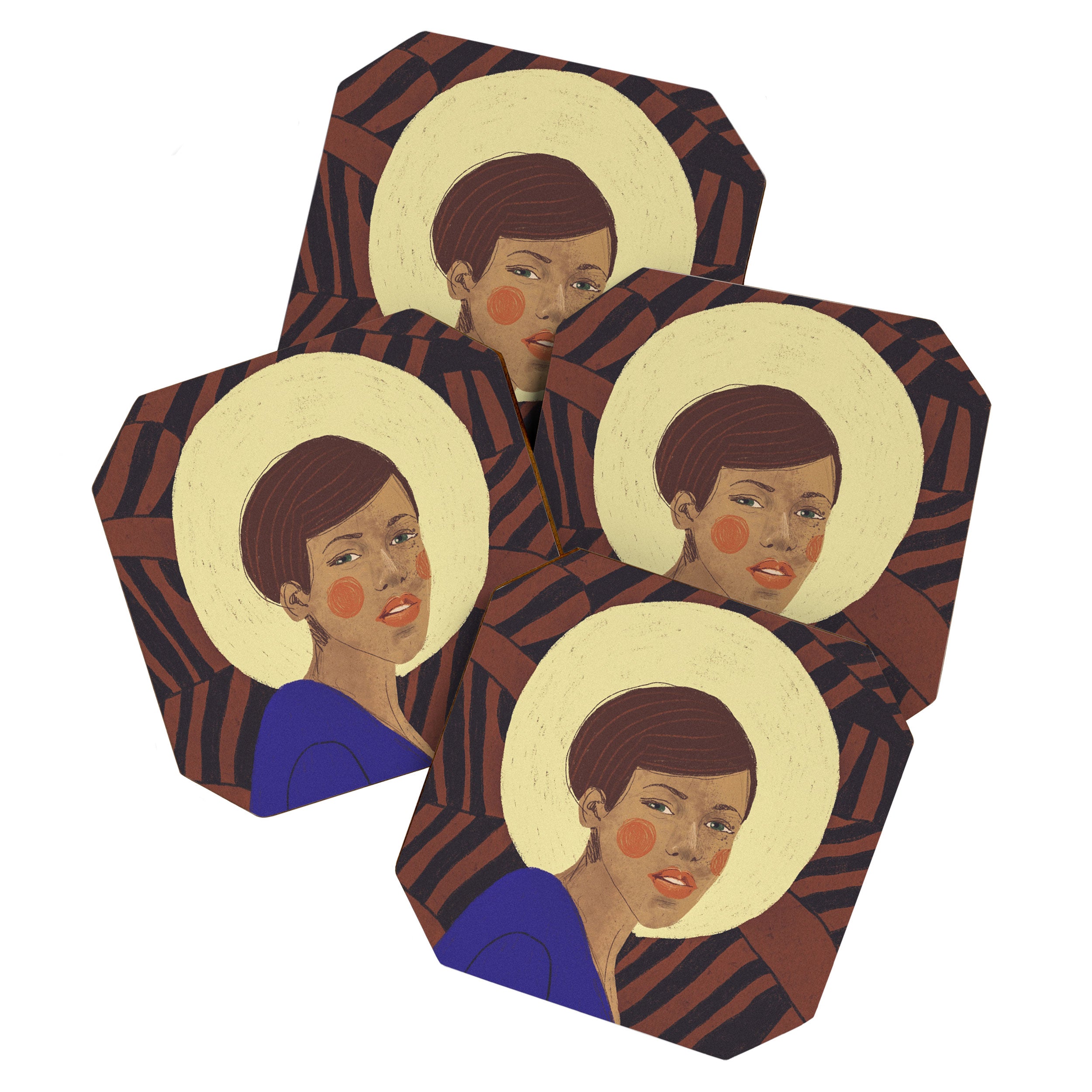 Her halo Coaster Gallery Image 1