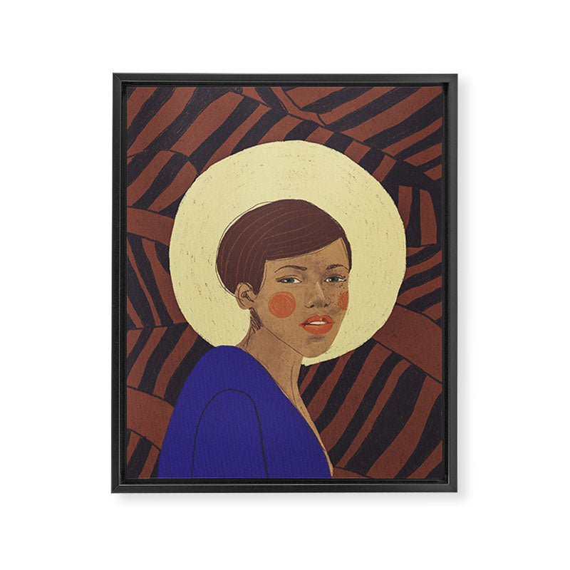 Her halo Framed Canvas Print Gallery Image 8