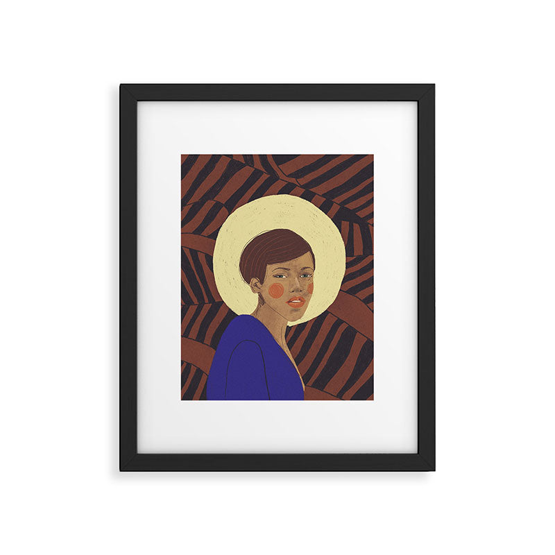 Her halo Framed Art Print Gallery Image 6
