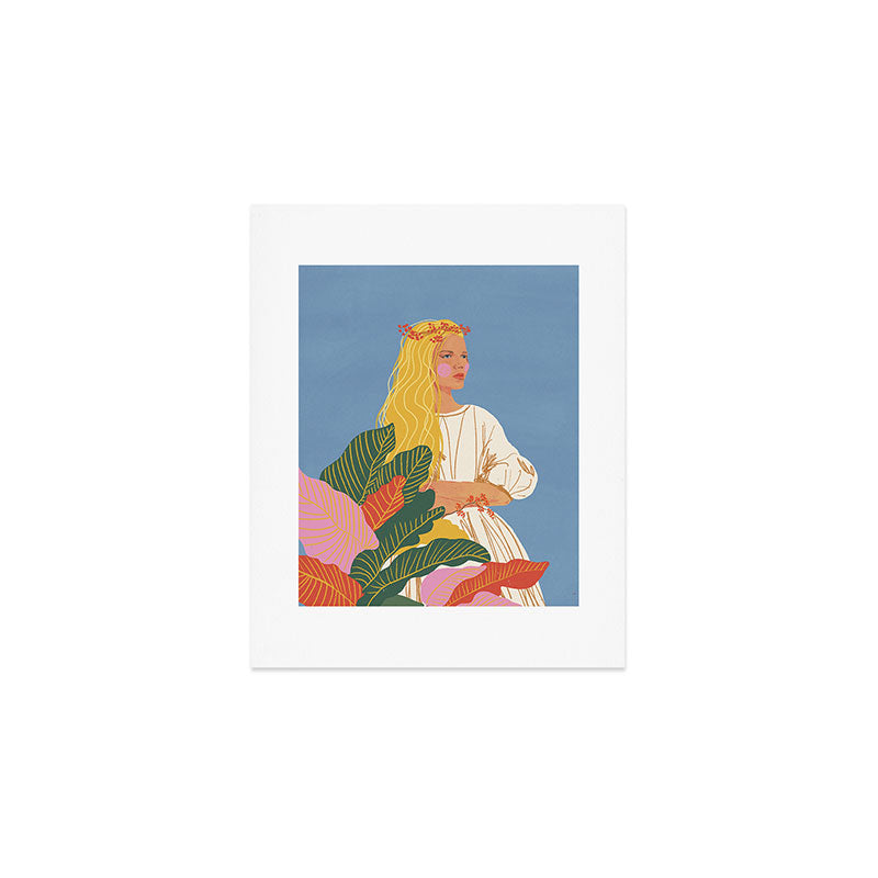 Her Name Is Courage Art Print Gallery Image 1