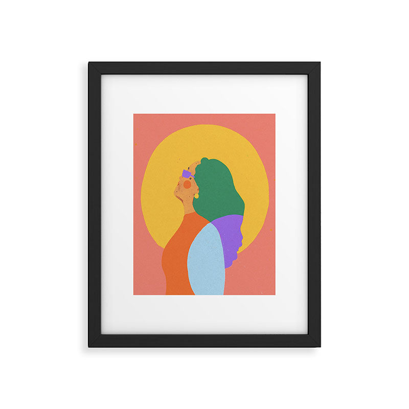 Holly portrait Framed Art Print Gallery Image 6