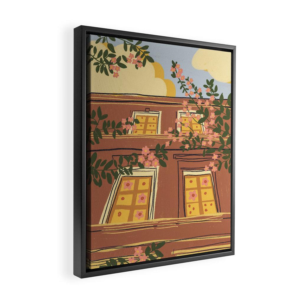 House Framed Canvas Print Gallery Image 2