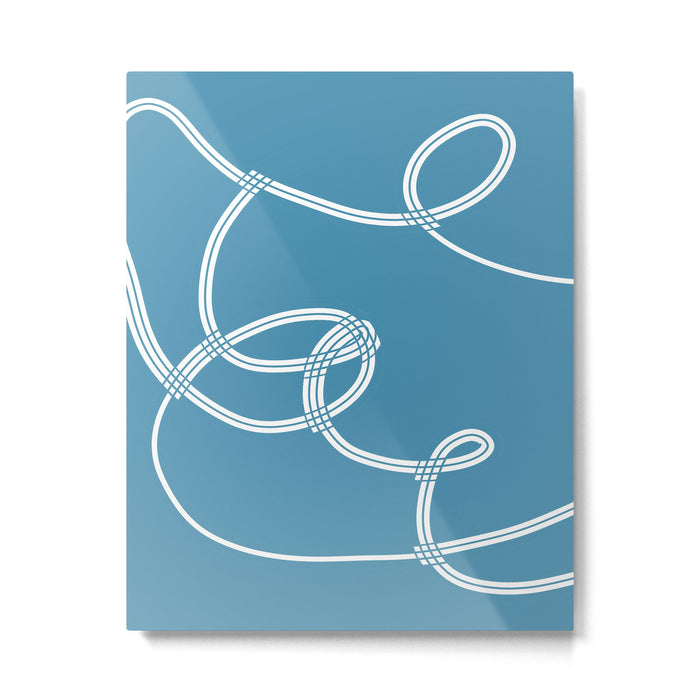 Im Blue Metal Print Gallery Image 1
