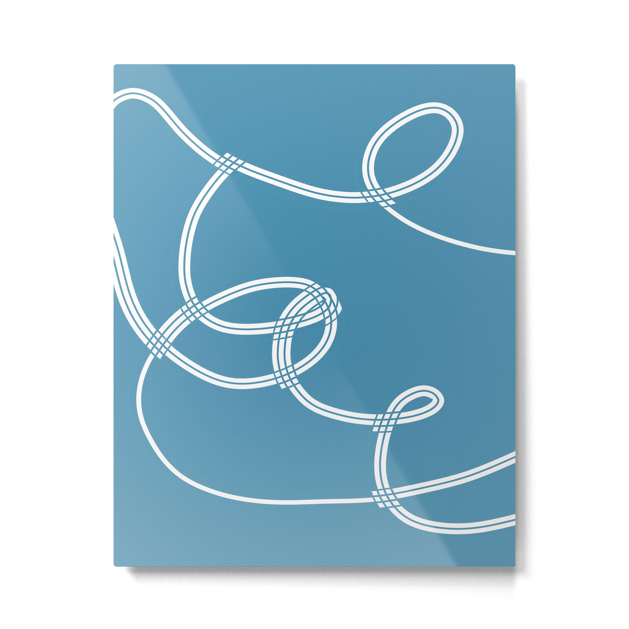 Im Blue Metal Print Gallery Image 6