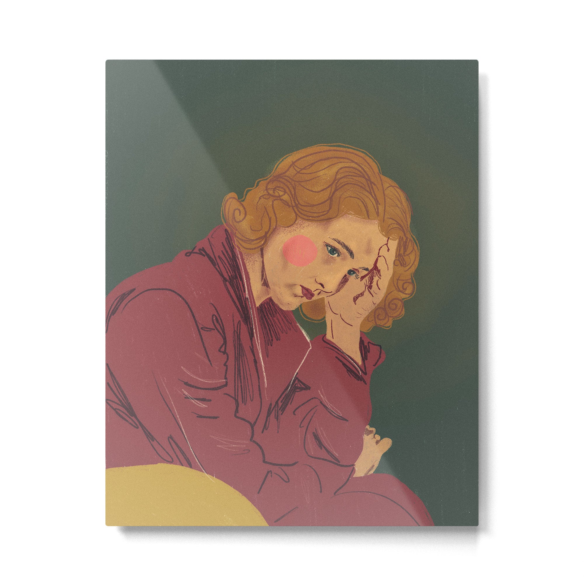 Iâm not a saint Metal Print Gallery Image 6