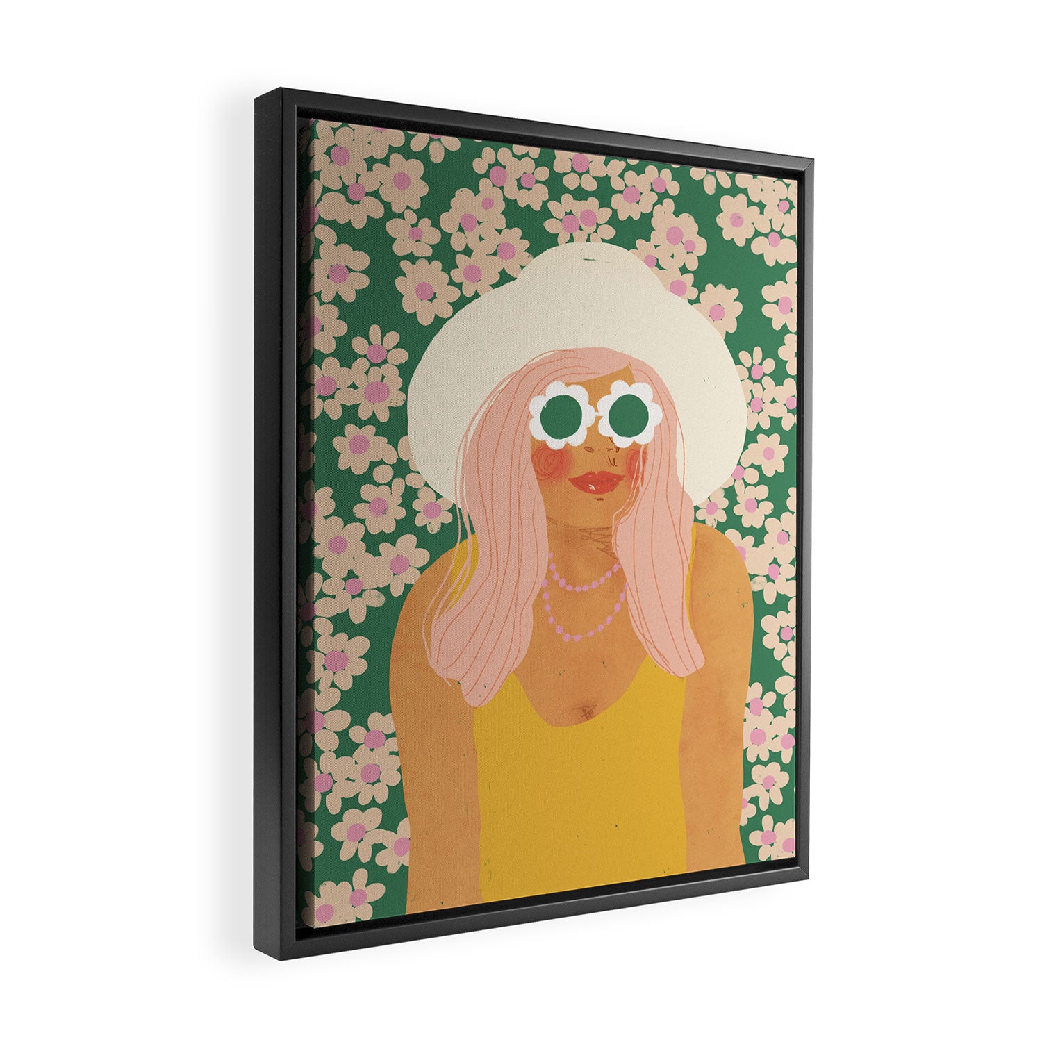 In Love with Spring Framed Canvas Print Gallery Image 2