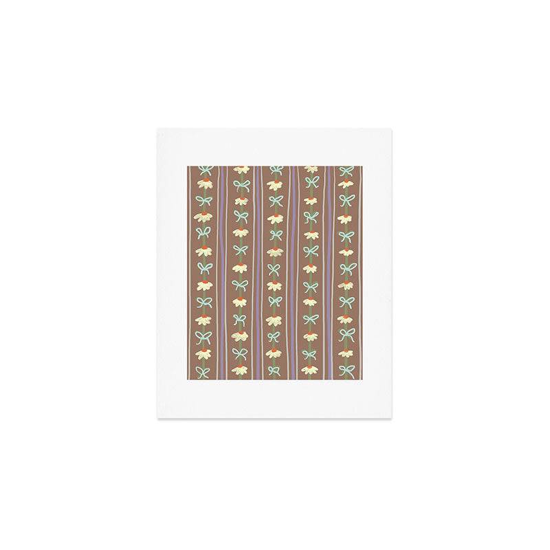 Inspired by PANTONE 17 1230 Mocha Mousse Art Print Gallery Image 1