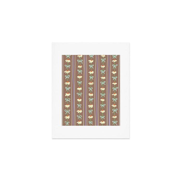 Inspired by PANTONE 17 1230 Mocha Mousse Art Print Gallery Image 1