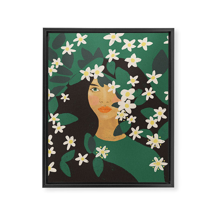 Jasmine Framed Canvas Print Gallery Image 1