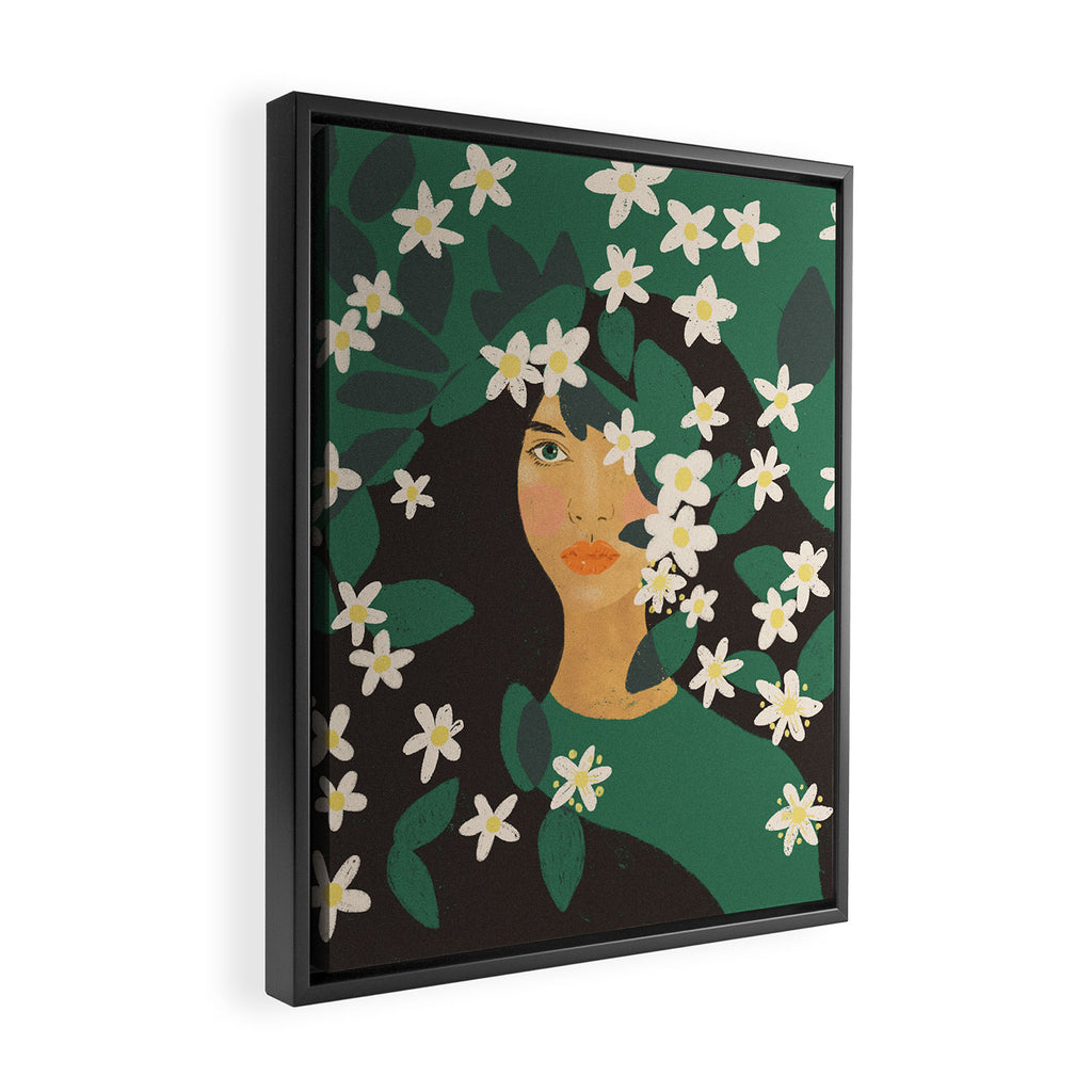 Jasmine Framed Canvas Print Gallery Image 2