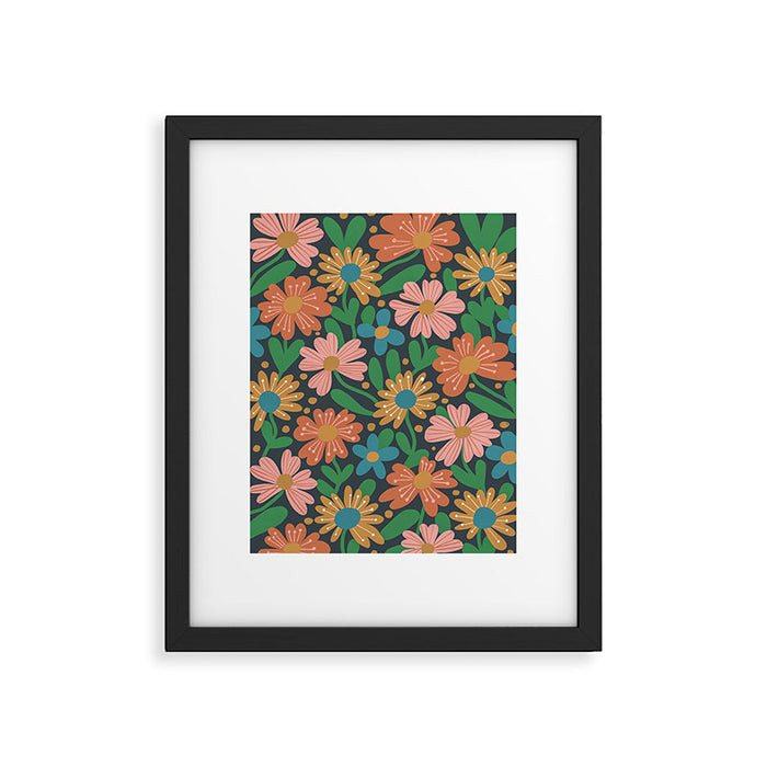 Julia pattern Framed Art Print Gallery Image 1