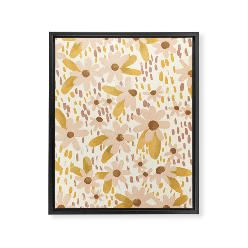Kate Pattern Light Framed Canvas Print Gallery Image 8