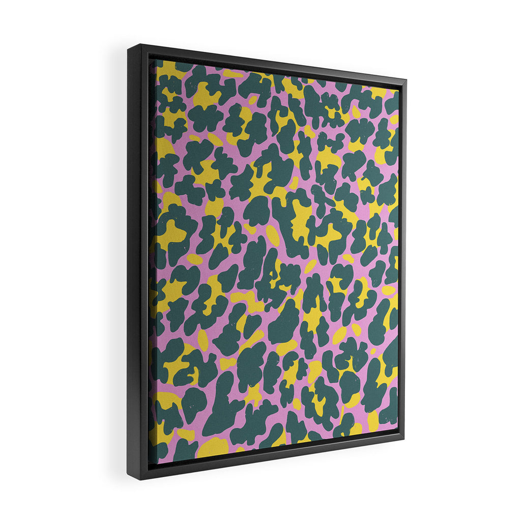 Kitty #2 Framed Canvas Print Gallery Image 2