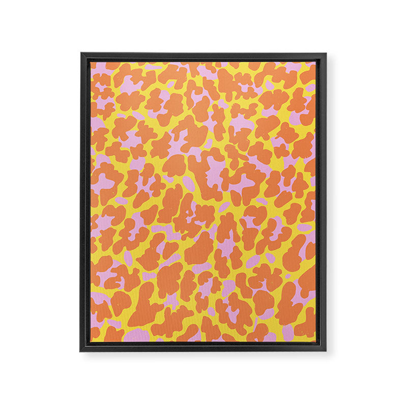 Kitty red Framed Canvas Print Gallery Image 8