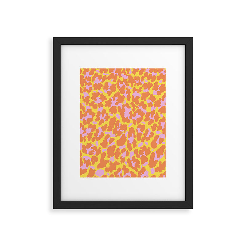 Kitty red Framed Art Print Gallery Image 6