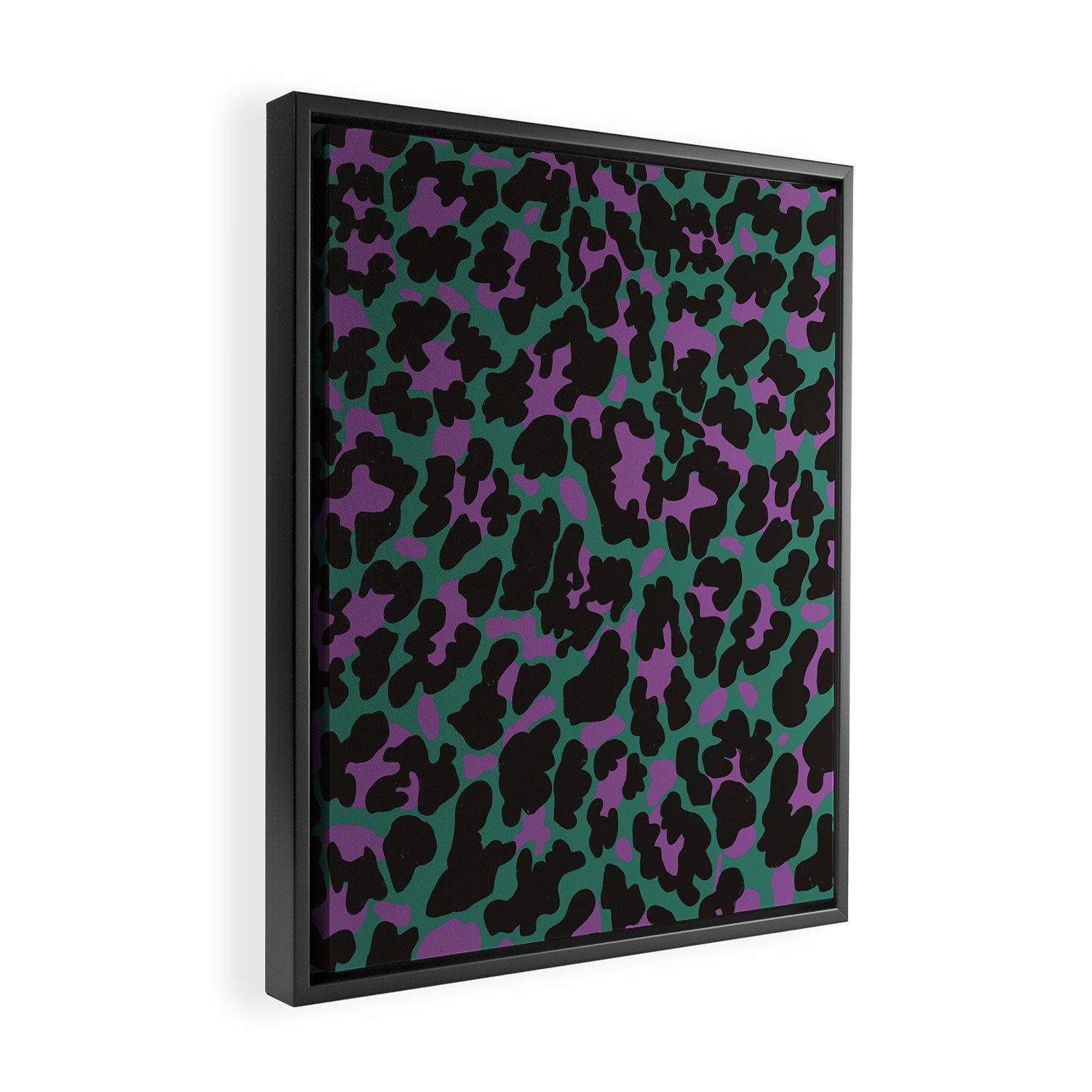 Kitty#3 Framed Canvas Print Gallery Image 2