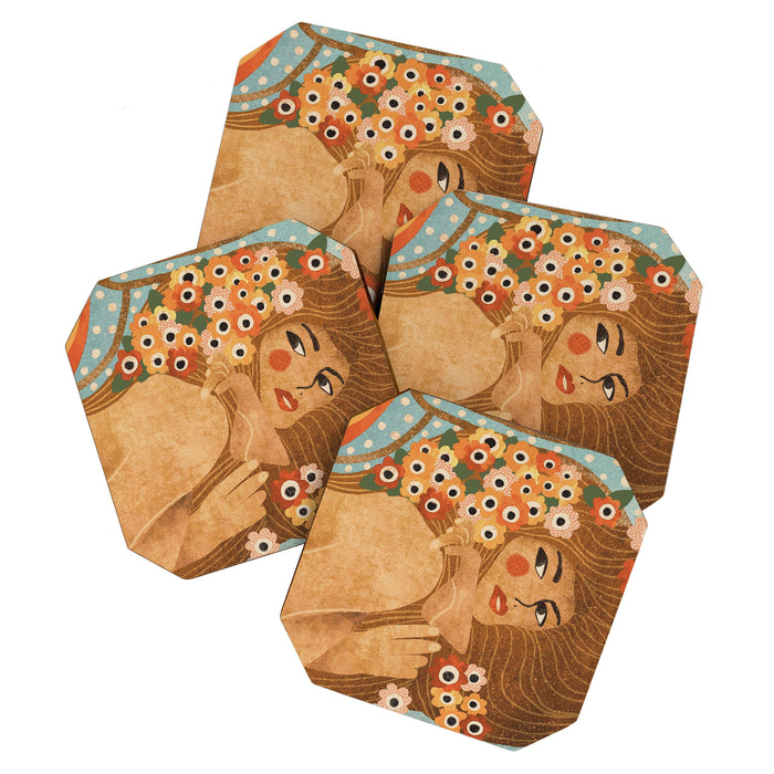 Klimt Lady Coaster Gallery Image 1