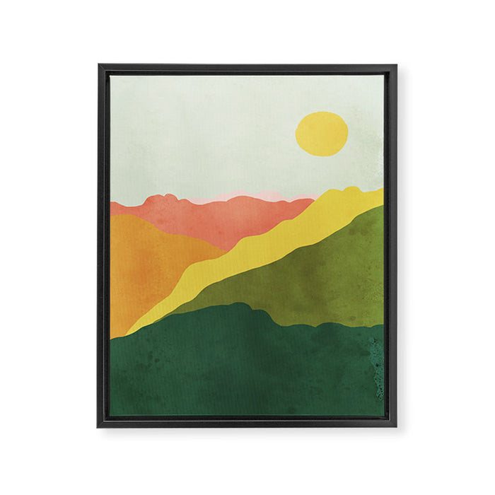 Landscape No1 Framed Canvas Print Gallery Image 1